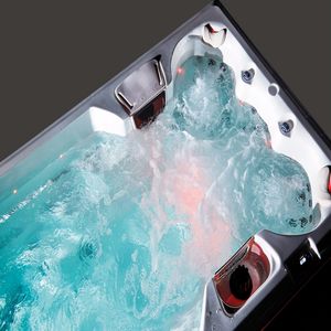 2025 serie de gama alta superventas piscina de spa al aire libre para <span class=keywords><strong>entrenamiento</strong></span> deportivo natación piscina sin fin - Product Image 4