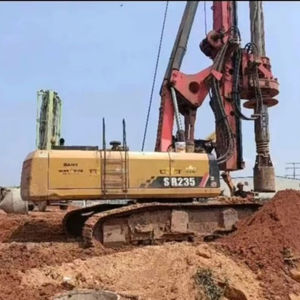 รถตอกเสาเข็ม SANY SR235 ปี 2019 8900 ชั่วโมง  ประสิทธิภาพสูง สภาพใหม่ เครื่องยนต์หลักจากเยอรมนี รับประกัน 3 เดือน สำหรับงานก่อสร้าง - Product Image 1
