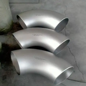 ข้อต่อเหล็กอัลลอยด์ทนแรงดันสูง ทนอุณหภูมิต่ำ แบบเรียบ 90 องศา รัศมียาว สำหรับอุตสาหกรรมเคมีและปิโตรเคมี - Product Image 4