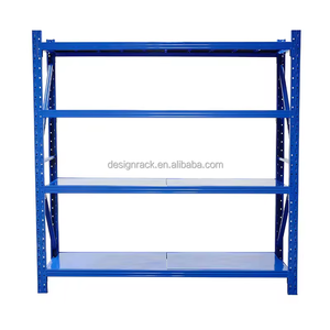 Scaffali Impilabili in Acciaio con Ripiani Regolabili, <span class=keywords><strong>Scaffalatura</strong></span> Robusta a 3 Livelli per Stoccaggio <span class=keywords><strong>Industriale</strong></span> - Product Image 4