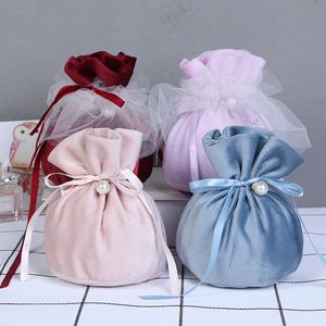 ถุงกำมะหยี่รีไซเคิลรักษ์โลกสำหรับใส่เครื่องประดับ เช่น นาฬิกา สร้อยคอ แหวน อัญมณี แว่นตา พร้อมสกรีนโลโก้ได้ - Product Image 4