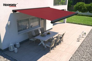 Mái Hiên Ngoài Trời Bằng Nhôm Sang Trọng Dùng Điện Kích Thước Tùy Chỉnh Mái Hiên Mái Hiên Vườn Kích Thước Lớn Có Thể Thu Gọn - Product Image 3