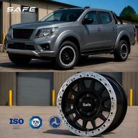 Jantes Beadlock tout-terrain personnalisées 4x4 15 17 18 pouces 6 branches 6x139.7 pour Nissan Navara Frontier Toyota Hilux