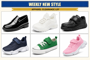 Paquete Aleatorio al por Mayor de Calzado para Niños y Niñas: Zapatillas, Sandalias, Mocasines, Zapatos de Tenis, Zapatos de Lona, Mezcla Aleatoria - Product Image 3