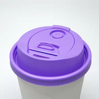 Gobelets en papier jetables à double paroi biodégradables personnalisables, revêtus de PE, pour boissons chaudes, tequila, boissons énergisantes, whisky (2,5-16 oz)