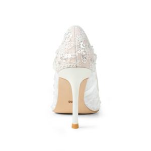 <span class=keywords><strong>Scarpe</strong></span> da <span class=keywords><strong>Sposa</strong></span> Estive alla Moda con Tacco Basso in Rete di Alta Qualità per la <span class=keywords><strong>Sposa</strong></span> - Product Image 3