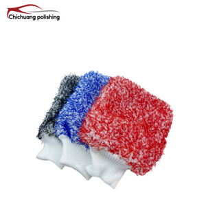 Tampons en microfibre pour detailing automobile 4 pouces pour mini-polisseuse, applicateur <span class=keywords><strong>de</strong></span> <span class=keywords><strong>cire</strong></span> pour l'entretien automobile, tampon <span class=keywords><strong>de</strong></span> ponçage durable et haute efficacité - Product Image 1