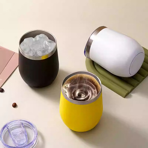 Tasse cadeau personnalisée en acier inoxydable 304 avec couvercle et gobelet à <span class=keywords><strong>paille</strong></span> café <span class=keywords><strong>vin</strong></span> et autres tasses à boissons - Product Image 5