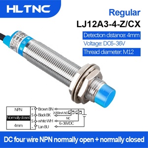 Cảm biến cảm ứng LJ12A3-4-Z/CX NPN no + NC DC 6V 12V 24V 36V công tắc lân cận M12 Cảm biến tiệm cận cảm ứng - Product Image 5