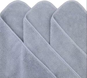 Chiffon de nettoyage en microfibre carré de qualité supérieure 50x70cm, super absorbant, séchage rapide, pour le nettoyage des sols de cuisine, avec couleur et logo personnalisés - Product Image 5