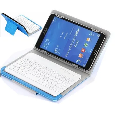 Ratón y teclado inalámbricos caso cubierta de Ultra delgada Mini teclado inalámbrico para iPad Pro 7 8 9 9,7 De 10,1