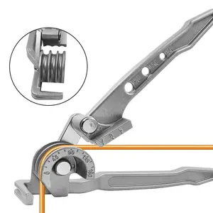 3合1弯管手动工具组合弯管机90 180度弯管机6毫米0.24in 8毫米0.31英寸10毫米0.39英寸
