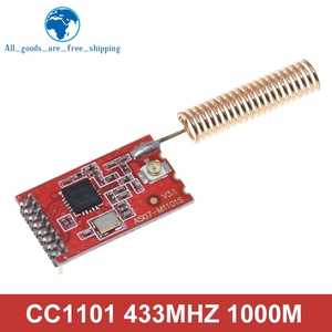 TZT <span class=keywords><strong>CC1101</strong></span> 10mW <span class=keywords><strong>Module</strong></span> sans fil 433MHZ <span class=keywords><strong>868MHZ</strong></span> 300-1000M Transmission longue Distance avec antenne <span class=keywords><strong>Module</strong></span> émetteur-récepteur sans fil - Product Image 2