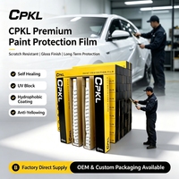 Film de protection de peinture CPKL TPU 7,5 mil PPF auto-réparateur anti-rayures hydrophobe pour carrosserie de voiture, OEM ODM, logo personnalisé