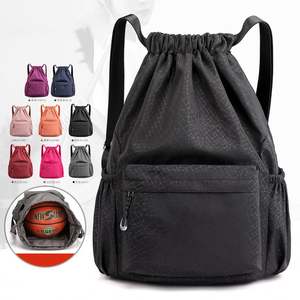 กระเป๋าไนลอนนักเรียนเชือกรูดขนาดใหญ่ดีไซน์2025ออกแบบได้ตามต้องการวัสดุโพลีเอสเตอร์กันน้ำพับเก็บได้ - Product Image 5