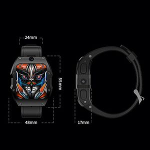 Stock Oferta 2,02 Pulgadas LOKMAT Appllp 3 Max, Tarjeta de <span class=keywords><strong>Enchufe</strong></span> 4G Llamada Impermeable Deporte Reloj Inteligente Con SOS - Product Image 2