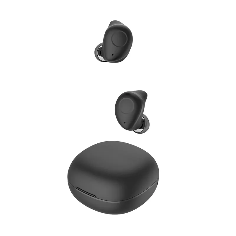 Wholesale new arrival TWS earphone with metal charging case wireless earbuds