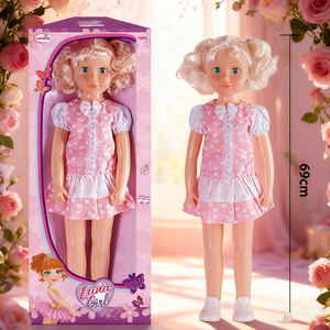 Poupée réaliste de princesse de 28 pouces avec des dents souriantes, <span class=keywords><strong>jouet</strong></span> de <span class=keywords><strong>mode</strong></span> réaliste pour fille - Product Image 6