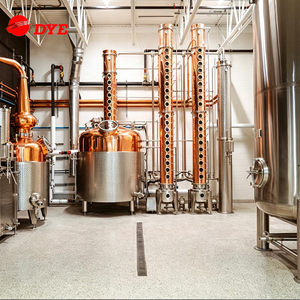 Proyecto Llave en Mano para Destilación de Bebidas Espirituosas con Alambique de Cobre de 1000L, Tanque de Fermentación y Tanque de Maceración, Certificado CE y ASME - Product Image 2