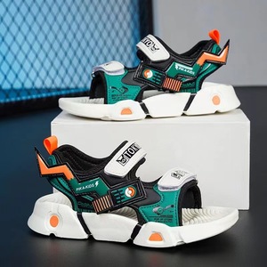 Tongs monobloc, nouvelles chaussures de plage d'été, chaussures tendance pour enfants et hommes, semelle souple, fonction antidérapante - Product Image 6