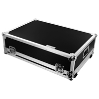 Nouveau design DJ Flight Boîtier de mixage Soundcraft en aluminium dur 48 canaux avec roues Boîtier de vol robuste