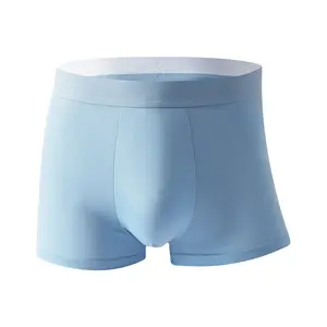 Hot Underwear for Men Imagens Men's Ice Silk Respirável Sexy Underwear