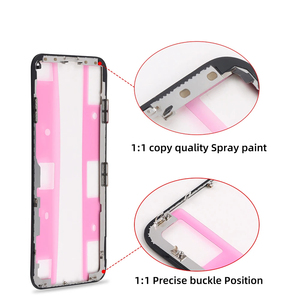 G + OCA Pro chất lượng cao phía trước bezel khung với băng dính cho Iphone 16pro Max 16e 15Pro Max 14 <span class=keywords><strong>13</strong></span> LCD trung KHUNG LCD sửa chữa - Product Image 5