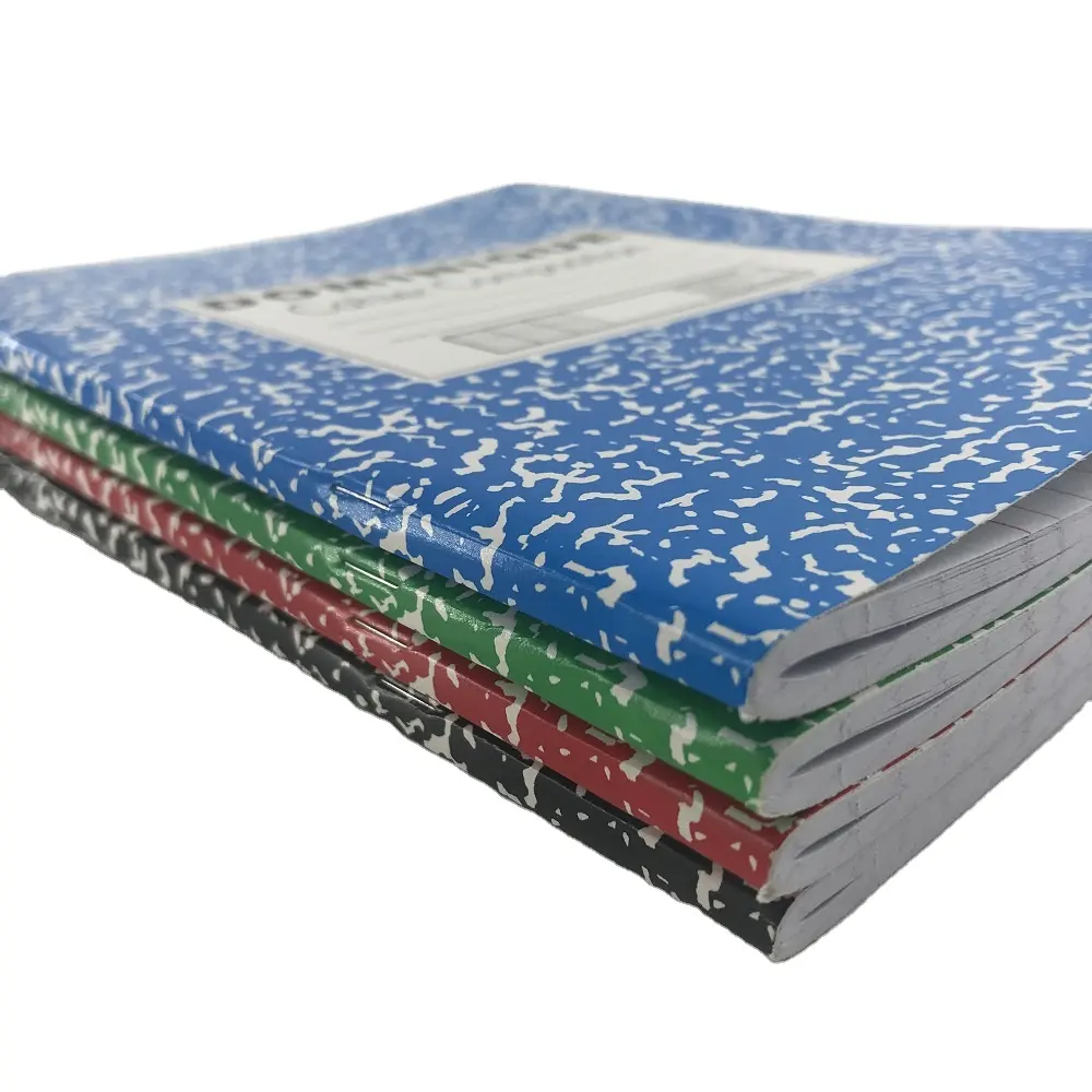 72sheets Blue Marble printing school composition notebook