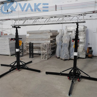 Torre de Soporte para Altavoces Line Array Vertical Personalizada con Elevador de Cadena Eléctrico y Certificado TUV, Material de Acero