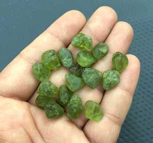 10 Pieces August Birthstone Natural Peridot Loose Rare Gemstone Collection Green Jewelry Making Stone Amazing Quality Style Cut - Product Image 3