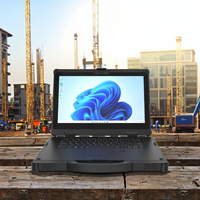 Nouvel Ordinateur Portable Durci de 14 Pouces pour Extérieur, Écran HD, Système Win10, Processeur Intel I7, 144 Hz, PDA Mobile Multi-Interfaces, Prise UE