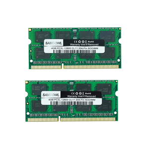 8GB DDR3L 1600MHz SODIMM ชุดหน่วยความจำแล็ปท็อป 2x4GB 204Pin 1.35V CL11 แรมแบบ Dual Rank สำหรับโน้ตบุ๊ก - Product Image 1