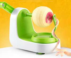 Outil de cuisine manuel professionnel en plastique pour fruits et légumes (y compris l'ail) – Éplucheur et dénoyauteur - Product Image 1