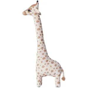 Big Size45-100cm Simulation Giraffe Plush Toys Soft Doll Stuffed Sleeping Toy Boys Girls Birthday Gift