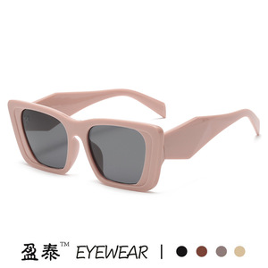 Yingtai Eyewear Sunglasses Women PC <b>Frame</b> UV400 Protection Class 2 Sunshades Fashionable Korean Style - Product Image 4