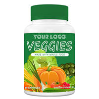 Bonbons gélifiés multivitaminés aux fruits et légumes, riches en vitamines et minéraux, améliorent l'immunité, marque propre OEM, compléments naturels pour adultes