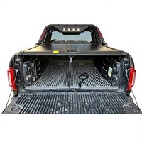 Couverture de benne rigide pour pick-up, électrique, 2023 Ford Ranger NP300, volet roulant manuel, étanche, installation sans perçage