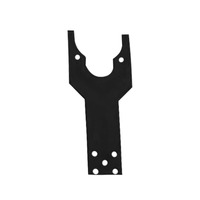 Embout robotique en carbure de silicium (SiC) résistant à l'usure pour le transfert de plaquettes semi-conductrices, usiné avec précision, directement de l'usine, OEM
