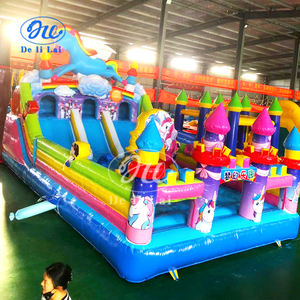 La Casa de trampolín inflable de nuevo diseño, el castillo de salto y el <span class=keywords><strong>parque</strong></span> <span class=keywords><strong>infantil</strong></span> combinado que más aman los niños - Product Image 3