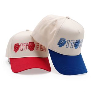 Gorra de Béisbol de Cinco Paneles, Estilo Personalizado con Logotipo Bordado, de Algodón de Dos Tonos - Product Image 4