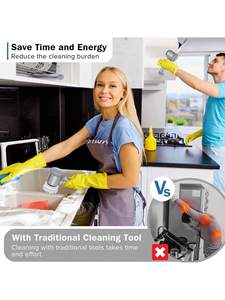Cepillo <span class=keywords><strong>de</strong></span> Limpieza Eléctrico Recargable por USB <span class=keywords><strong>de</strong></span> 1.ª Generación <span class=keywords><strong>Shein</strong></span>, Multifuncional para Cocina/<span class=keywords><strong>Baño</strong></span>, Limpiador y Pulidor <span class=keywords><strong>de</strong></span> Zapatos - Product Image 5