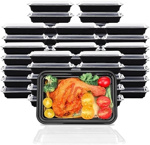Kingstar Customization Made Microwave Safe Plastic Meal Prep Boxes Takeaway Hot Cold <strong>Food</strong> Packaging <strong>Containers</strong> - Product Image 1