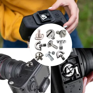 D-образное кольцо 1420 винт для большого пальца M5 камера L быстросъемный 1/4 дюймовый штатив 14 камера длинный штатив болты для большого пальца винт для большого пальца