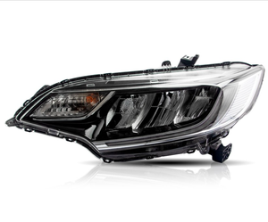 ชุดไฟหน้า LED สำหรับรถยนต์ Honda Fit <span class=keywords><strong>Jazz</strong></span> EX L LX DX Sport ปี 2014-<span class=keywords><strong>2021</strong></span> ได้รับการรับรองมาตรฐาน DOT จากโรงงาน - Product Image 2