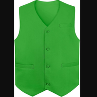 Uniforme de serveur et uniforme d'été Uniforme de garçon de bureau Gilet