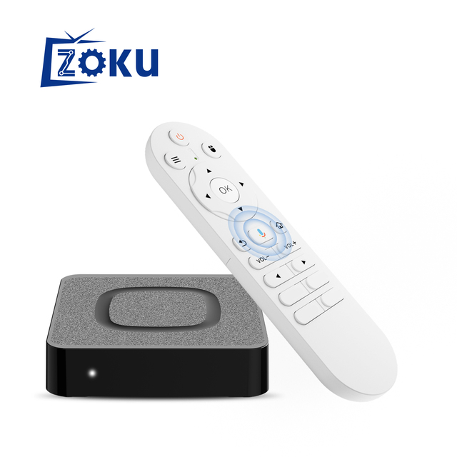 HCS96-Q2 TV Box 4K H313 Set-top Box Android 16 Smart TV Box Custom BT Voice Control Remote Control Reseller Newest Q2 TV BOX