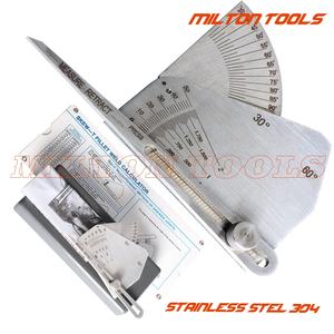 तिरछा-टी पट्टिका वेल्ड गेज वेल्ड कैलकुलेटर वेल्ड माप पद्धति के विषम जोड़ों पट्टिका वेल्ड - Product Image 3