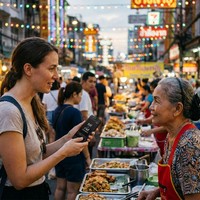 Dispositivo Traductor de Idiomas Portátil con IA 4G |   Admite 140 Idiomas, Traducción de Fotos, Traductor Inteligente Cara a Cara
