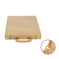 Wooden pencil case box wooden Jewelry Boxes for Student Stationery Box