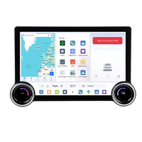 Écran de navigation Bluetooth universel DUDUAUTO modifié DUDU7 à double bouton, 10,36 pouces, 11,5 pouces, avec Carplay et caméra de recul